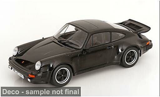 Coche miniatura Porsche 930 Turbo 1/18 KK Scale 911 3.0  schwarz 1976 1:18