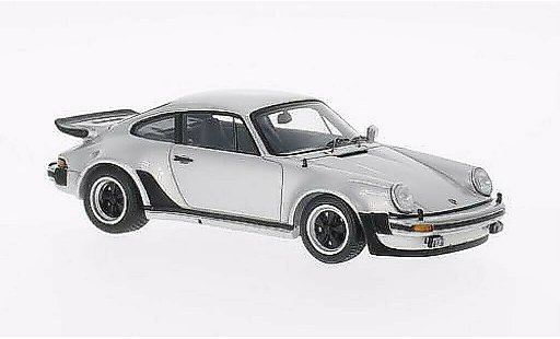 Porsche 911 Turbo 1/43 Spark 3.0 grise 1975 miniature