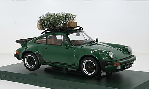 Porsche 930 Turbo 1/18 Norev 911 3.3 verte 1980 1:18 miniature