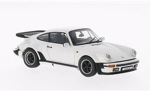 Porsche 911 Turbo 1/43 Kyosho 3.3 blanche 1988 miniature