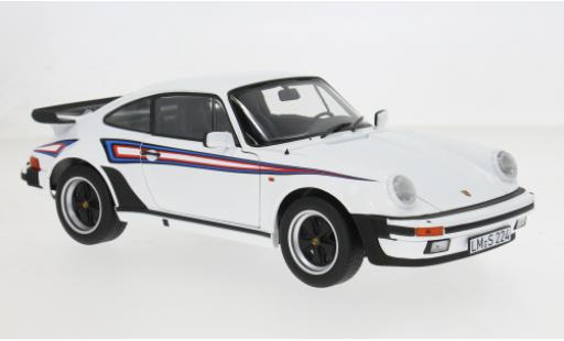 Porsche 930 Turbo 1/18 Norev 911 3.3 blanche/Dekor 1980 1:18