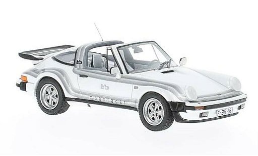 Porsche 911 Turbo 1/43 Neo Targa B&B Tuning Moonracer blanche avec Dekor 1982 miniature
