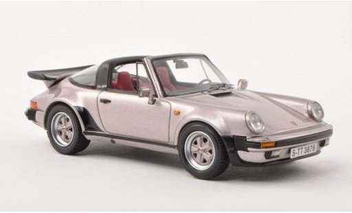 Porsche 911 Turbo 1/43 Neo Targa flieder-grise 1982 miniature