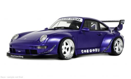 Porsche 911 1/18 GT Spirit violette 2024 1:18