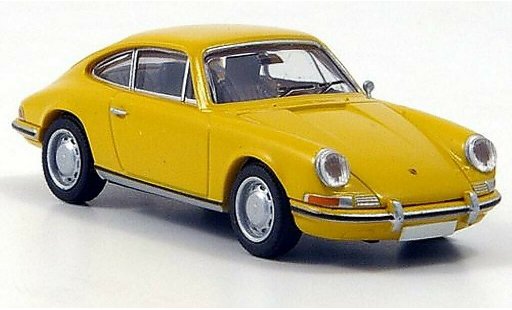 Porsche 912 Base 1/87 Brekina Coupe jaune miniature