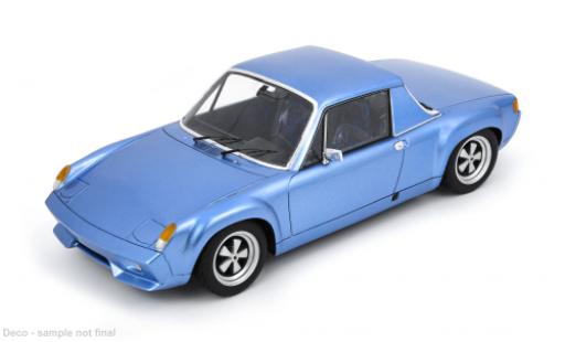 Porsche 916 1/18 Schuco Chassis 17 bleue 1972 1:18 miniature