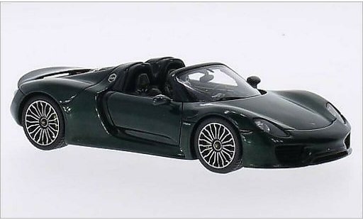 Porsche 918 Base 1/43 Spark Spyder metallise verte 2014 miniature