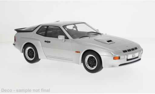 Porsche 924 1/18 MCG Carrera GT argent&Atilde;&copy;e 1981 1:18 miniature