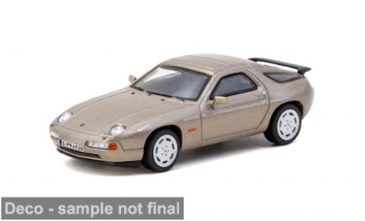 Porsche 928 1/64 Tarmac Works S beige 1992 1:64 miniature
