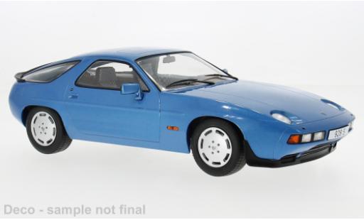 Porsche 928 1/18 MCG S bleue 1980 1:18 miniature