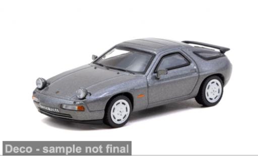 Porsche 928 1/64 Tarmac Works S4 grise 1992 1:64 miniature