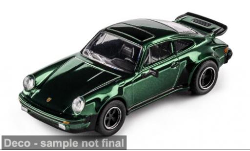 Porsche 930 Turbo 1/64 Majorette 3.0 verte 1975 1:64 miniature