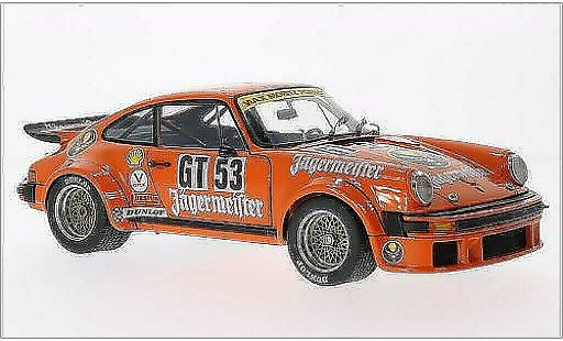 Porsche 934 1976 1/18 Schuco R No.53 Max Moritz Jagermeister 1000 Km Nurburgring miniature