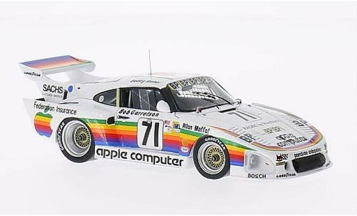 Porsche 935 1980 1/43 Spark K3 No.71 Apple Computer 24h Le Mans /B.Garretson miniature