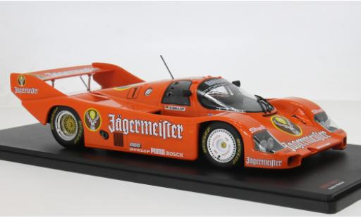 Porsche 956 1984 1/18 Werk83 KH Brun 200 Meilen Norisring J&auml;germeister #1 S.Bellof 1:18 miniature