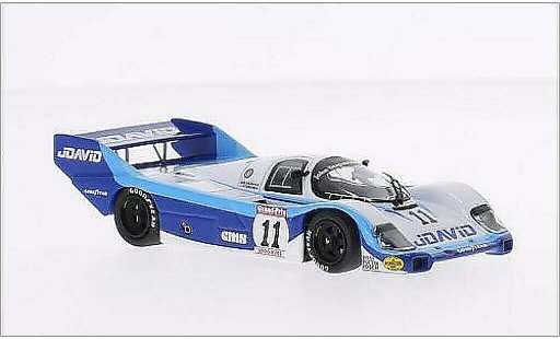 Porsche 956 1983 1/43 Minichamps No.11 John Fitzpatrick Racing JDavid 1000km Brands Hatch /D.Warwick miniature