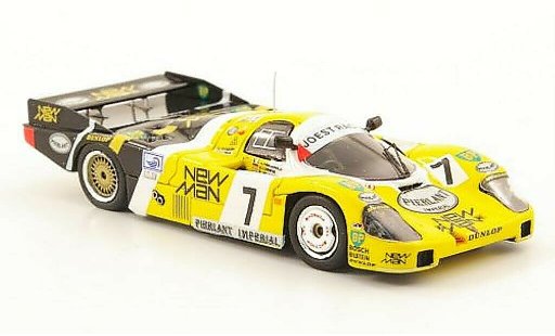 Porsche 956 1984 1/87 Spark No.7 NewMan 24h Le Mans / K.Ludwig miniature