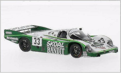 Porsche 956 1984 1/43 Spark RHD No.33 John Fitzpatrick Racing Skoal Bandit 24h Le Mans /S.van miniature