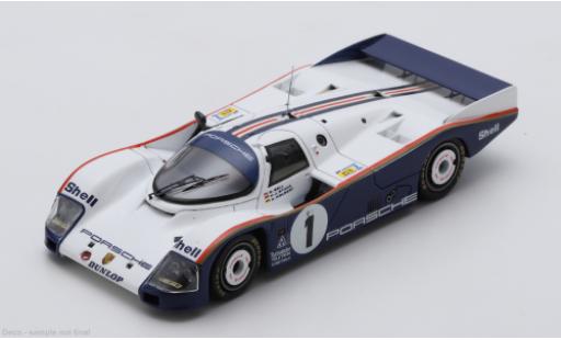 Porsche 962 1986 1/43 Spark C 2.6L Turbo 24h Le Mans #1 H-J.Stuck/D.Bell 1:43 miniature