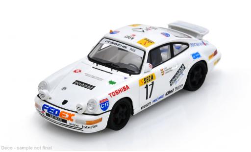 Porsche 964 1/43 Spark Carrera 2 24h Spa 1991 #17 H.Grohs/Davit 1:43 miniature