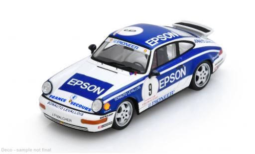 Porsche 964 1/43 Spark Carrera Cup France 1991 #9 J-P.Malcher 1:43 miniature