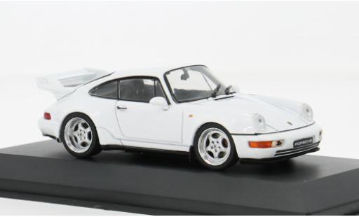 Porsche 964 RS 1/43 Solido 3.8 blanche 1994 1:43 miniature