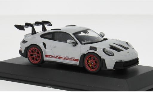 Porsche 992 GT3 1/43 Solido RS grise 2023 1:43 miniature