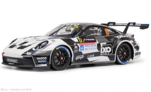 Porsche 992 1/43 IXO Rallye Wallonien 2025 #17 1:43 miniature
