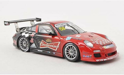 Porsche 911 GT3 CUP 1/43 Spark No.58 Budweiser Carrera Asia 2013 miniature