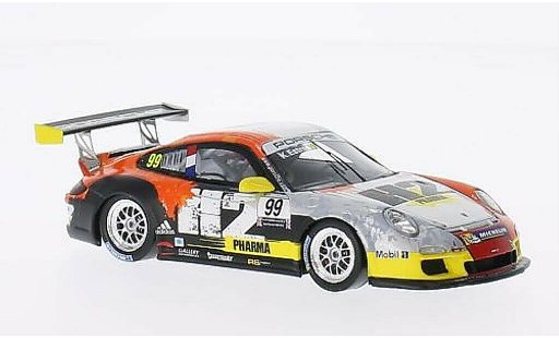 Porsche 911 GT3 CUP 1/43 Spark No.99 H2 Pharma Carrera Paul Ricard 2013 miniature