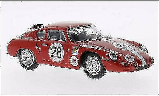 Porsche Abarth Base 1/43 Best No.28 Scuderia Filipinetti 1000 Km Nurburgring 1963 /F.Schiller miniature