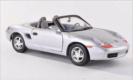Porsche Boxster Base 1/24 Motormax (986) grise miniature