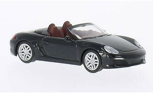 Porsche 718 S 1/64 Schuco (981) noire miniature