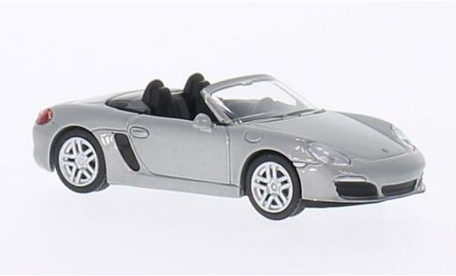 Porsche 718 S 1/64 Schuco (981) grise-grise miniature