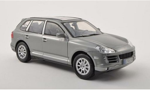 Porsche Cayenne Base 1/18 Motormax (9PA) grise 2008 miniature
