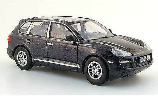 Porsche Cayenne S 1/24 Motormax noire avec Glastoit miniature