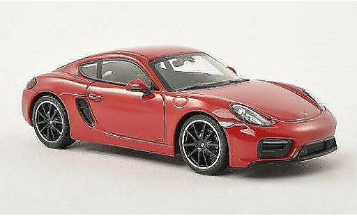 Porsche 718 GTS 1/43 Minichamps (981c) rouge miniature