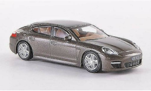 Porsche Panamera Base 1/87 Schuco marron miniature
