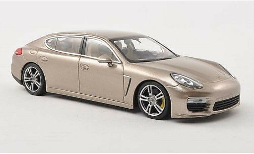 Porsche Panamera Turbo S 1/43 Minichamps Executive beige 2013 miniature
