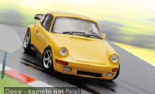 Ruf CTR 1/64 Spark Porsche RUF &bdquo;Yellowbird&ldquo; jaune 1987 Faszination N&uuml;rburgring 1:64