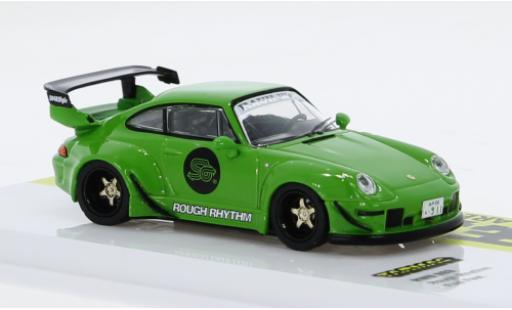 Miniature Porsche 993 RWB 1/64 Tarmac Works verte 1:64 Porsche 993 RWB 1/64 Tarmac Works verte 1:64 miniature