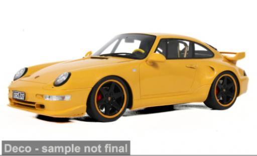 Porsche 993 1/18 GT Spirit TechArt CT3  jaune 1995 1:18 miniature