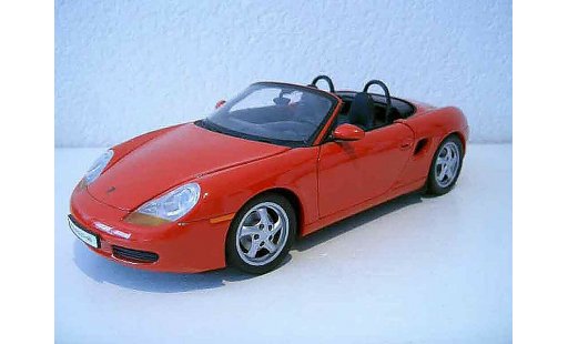 Porsche Boxster Base 1/18 Ut Models 987 rouge miniature