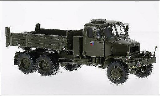 Praga V3S Pritsche 1/43 Abrex plateau (Tipper Lorry) tschechische Armee mat-verte miniature