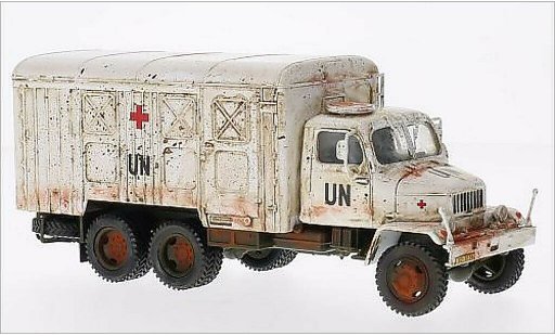 Praga V3S Base 1/43 Abrex blanche UN (Skrinovy vuz) miniature