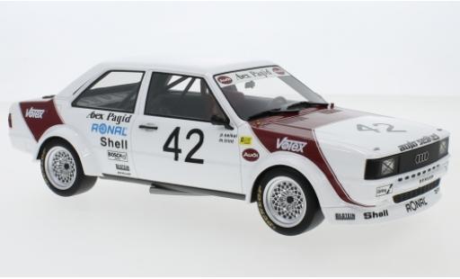 Miniature Audi 80 1/18 Premium ClassiXXs GTE (B2) Gr.2 No.42 Abex Pagid Racing Team ETCC GP Brünn 19 P. Seikel/M.Trint Audi 80 1/18 Premium ClassiXXs GTE (B2) Gr.2 No.42 Abex Pagid Racing Team ETCC GP Brünn 19 P. Seikel/M.Trint miniature