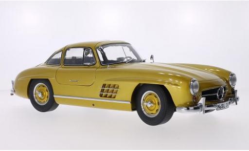Mercedes 300 1/12 Premium ClassiXXs SL (W198) gold miniature