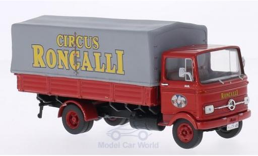 Miniature Mercedes LP 608 1/43 Premium ClassiXXs rouge Circus Roncalli mit Plane Mercedes LP 608 1/43 Premium ClassiXXs rouge Circus Roncalli mit Plane miniature