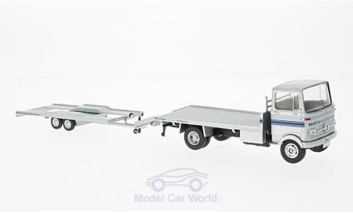 Miniature Mercedes LP 608 1/43 Premium ClassiXXs grise Martini mit Hänger Mercedes LP 608 1/43 Premium ClassiXXs grise Martini mit Hänger miniature