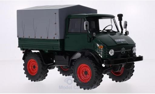 Miniature Mercedes Unimog 1/18 Premium ClassiXXs 406 verte mit Plane Mercedes Unimog 1/18 Premium ClassiXXs 406 verte mit Plane miniature